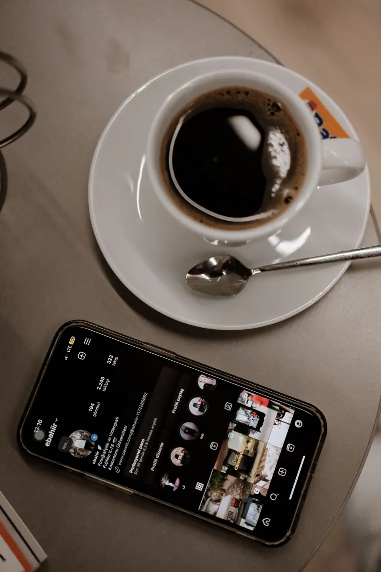 Saving a video on a phone with Reels Downloader