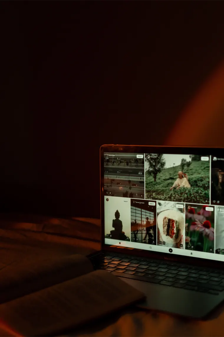 Saving a video on a phone with Reels Downloader